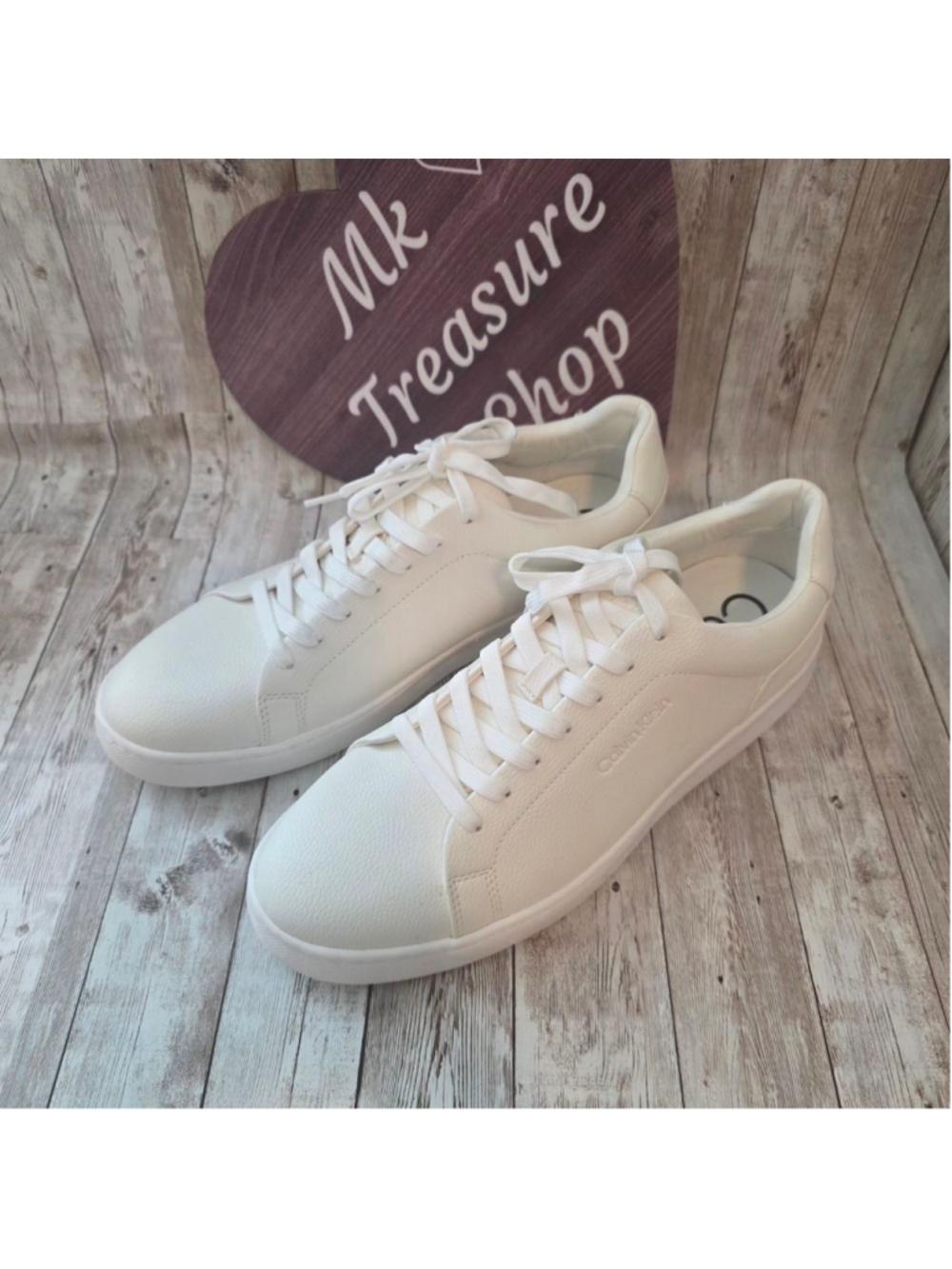 Men's Calvin Klein White Sneakers Size 11.5 NWOT